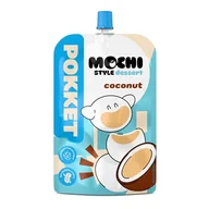 Płatki śniadaniowe i musli - DAWTONA Pokket Mochi o smaku kokosowym 180g, kremowa konsystencja, bez dodatku cukru, niskokaloryczny, bez konserwantów, intensywny smak japońskiej mochi, niskokaloryczny, zdrowa przekąska - miniaturka - grafika 1