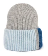 Czapki damskie - Czapka Damska Młodzieżowa Beanie Podwijana Zimowa Casualowa Ciepła Kolorowa - miniaturka - grafika 1