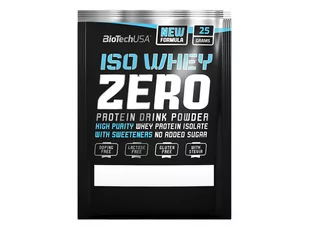 BioTech USA Odżywka białkowa, Iso Whey Zero, czekolada, 25 g - Odżywki białkowe - miniaturka - grafika 1
