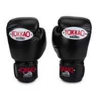 Rękawice bokserskie - Rękawice bokserskie YOKKAO Matrix czarne BYGL-X-1  8 oz - miniaturka - grafika 1