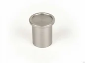 Zawiasy, okucia i inne akcesoria - Gałka meblowa Round Aluminiowa Srebrna Szczotkowana - miniaturka - grafika 1