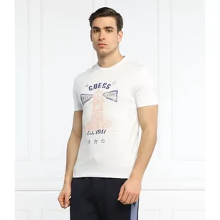 GUESS T-shirt Thewat | Slim Fit - Koszulki męskie - miniaturka - grafika 1