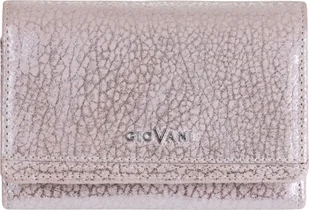 Giovani Skórzany portfel damski zana - giovani rfid, jasnoróżowy - Portfele - miniaturka - grafika 1