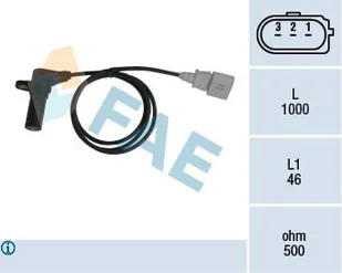 Generator impulsów, wał korbowy FAE 79064 - Akcesoria do układu elektrycznego - miniaturka - grafika 1