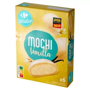 Carrefour Sensation Mochi Lody waniliowe w cieście ryżowym 210 ml - Lody i desery lodowe - miniaturka - grafika 1