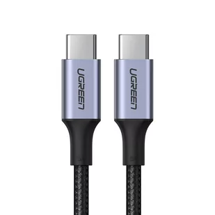 UGREEN kabel przewód USB Typ C - USB Typ C Power Delivery 100W Quick Charge FCP 5A 3m szary (90120 US316) 90120 US316 - Kable USB - miniaturka - grafika 1