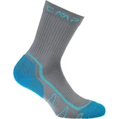 Skarpetki damskie - CMP skarpety dziecięce, Grey-Curacao, 25/27 - miniaturka - grafika 1