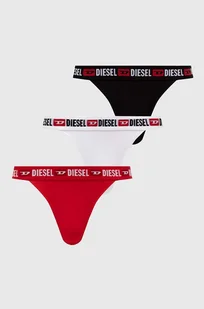Diesel stringi UFPN-EBBYSS-THREEPACK 3-pack kolor czarny A13403.0EAXL - Majtki damskie - miniaturka - grafika 1