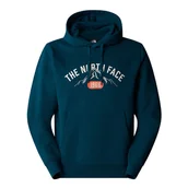 Bluzy męskie - Bluza The North Face Varsity Graphic 0A89DJ1NO1 - granatowa - miniaturka - grafika 1