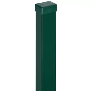 Słupek do paneli ogrodzeniowych 3D zielony, 240 cm/ 60x40 mm - Akcesoria do ogrodzeń - miniaturka - grafika 1