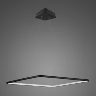 Lampy sufitowe - Lampa wisząca Ledowe Kwadraty No.1 40 in 3k czarna ściemnialna Altavola Design - miniaturka - grafika 1