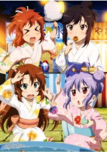 Plakat Anime Non non biyori NNB_006 A1+ (custom)