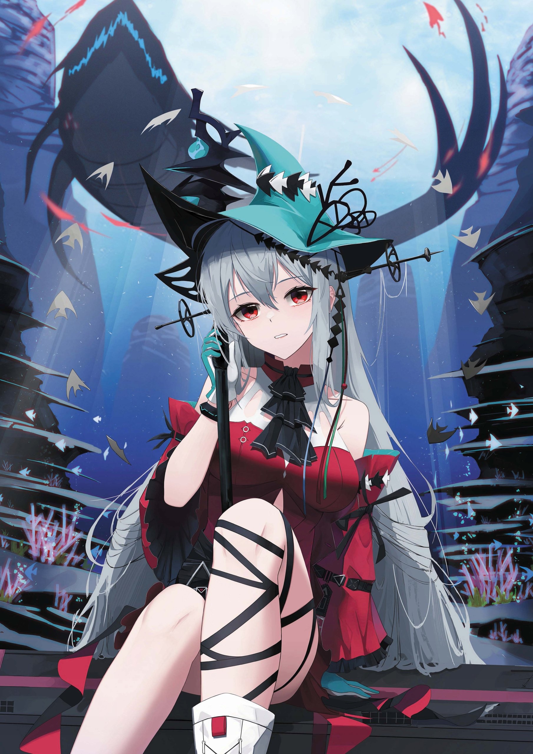 Plakat A3 gra anime Arknights
