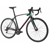 Rowery - Rower szosowy FONDRIEST Eagle 1.0 D22.5 28 cali Czarno-różowo-seledynowy - miniaturka - grafika 1