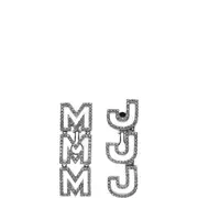 Kolczyki - Marc Jacobs Kolczyki MONOGRAM CRYSTAL - miniaturka - grafika 1