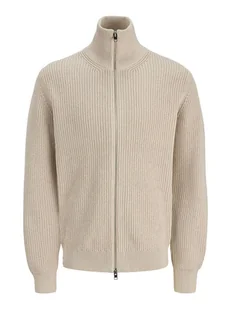 Jack & Jones Kardigan w kolorze beżowym - Swetry męskie - miniaturka - grafika 1