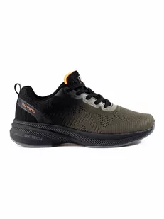 Sportowe buty tekstylne damskie czarne DK - Buty sportowe damskie - miniaturka - grafika 4