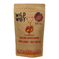 Zdrowa żywność - Suszona wieprzowina Wild Willy x Dziki Bill Hot Collab Pork Jerky 100g - miniaturka - grafika 1