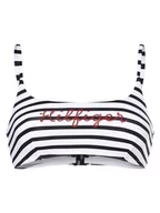 Stroje kąpielowe - Tommy Hilfiger - Damski góra od bikini, niebieski|biały - miniaturka - grafika 1