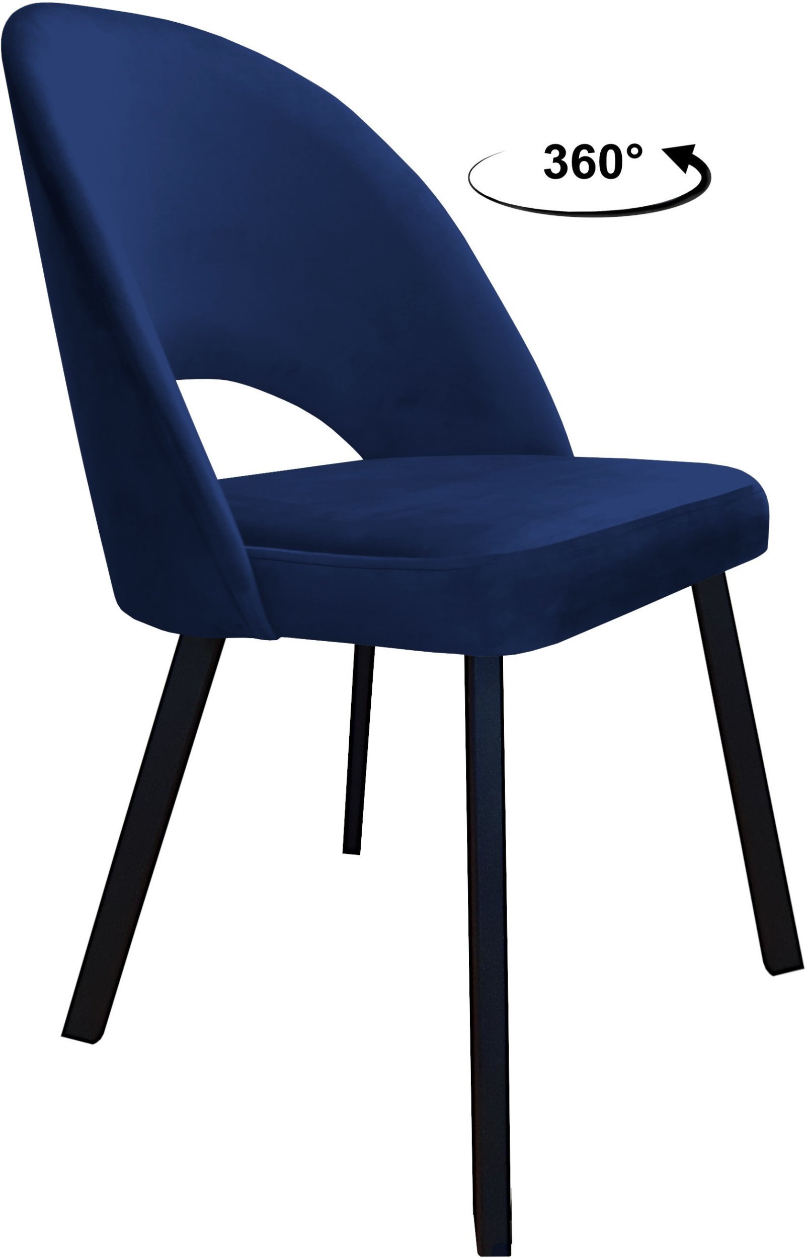 Krzesło obrotowe Polo podstawa Profil czarna MG16