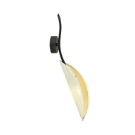 Lampy ścienne - Emibig Lotus kinkiet 1-punktowy biały/złoty 1107/K1 - miniaturka - grafika 1