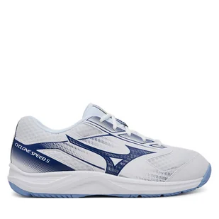 Buty halowe Mizuno Cyclone Speed 5 V1GA2580 Biały - Buty sportowe męskie - miniaturka - grafika 1