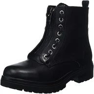 Botki damskie - Tom Tailor Damskie sztyblety 4290503, czarne, 38 UE - miniaturka - grafika 1