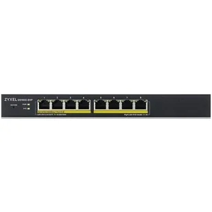 ZYXEL GS1900-8HP 8-port GbE L2 PoE Smart Switch 802.3at desktop fanless 70 Watt - Switche - miniaturka - grafika 1