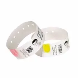 Zebra 10012712-2 Z-Band fun, náramkové taśma, żółty - Taśmy do drukarek barwiące - miniaturka - grafika 1