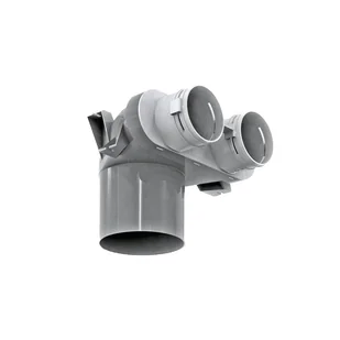 Skrzynka rozprężna 2x75/125 mm VENTS 5907660878022 - Rekuperatory i centrale - miniaturka - grafika 1