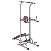 Pozostały sprzęt siłowy - HMS PWL2521 PORĘCZ WIELOFUNKCYJNA Z ŁAWKĄ 17-53-510 - miniaturka - grafika 1