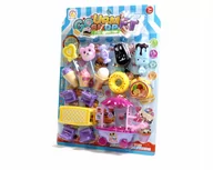 Zabawy w naśladowanie dorosłych - Mini Wózek Ze Słodyczami Lodziarnia Sklep - miniaturka - grafika 1