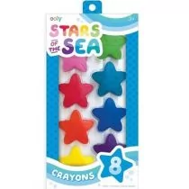 Ooly Kredki Gwiazdy Oceanu Stars Of The Sea 8szt - Przybory szkolne - miniaturka - grafika 1