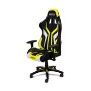 Fotele i krzesła biurowe - Fotel biurowy Sparco TORINO czarno-żółty - miniaturka - grafika 1