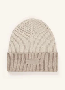 Calvin Klein Czapka beige - Czapki damskie - miniaturka - grafika 1