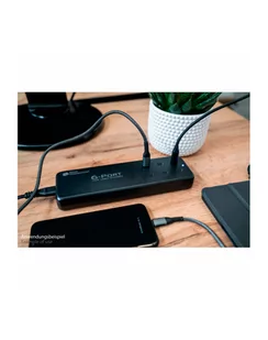 Good Connections USB quick charging station 120 Watt, 6-port, charger (Kolor: CZARNY, PD 3.0, QC 4+, USB-C) - Części i akcesoria do laptopów - miniaturka - grafika 1