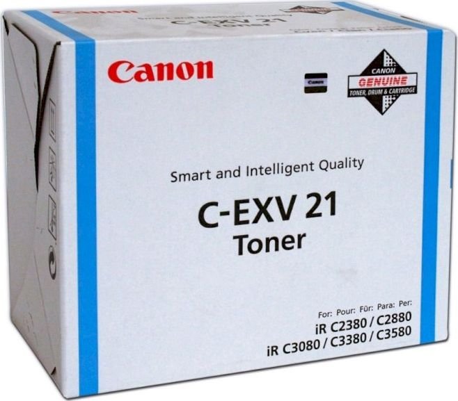 Toner Canon C-EXV21 Cyan Oryginał CF0453B002