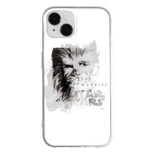 ERT GROUP etui na telefon Apple Iphone 14 PLUS, case oryginalny i oficjalnie licencjonowany przez Star Wars, wzór Chewbacca 004, optymalnie dopasowane, plecki z TPU - Etui i futerały do telefonów - miniaturka - grafika 1