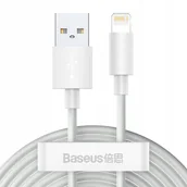 Kable USB - 2x kabel USB Iphone Lightning szybkie ładowanie Power Delivery 1.5 m biały - miniaturka - grafika 1