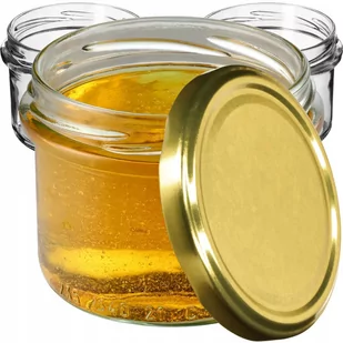 Słoiki Tartu 235ml 100 szt. 82mm + wieczka złote - Pojemniki kuchenne Słoiki Tartu 235ml 100 szt. 82mm + wieczka złote - Pojemniki kuchenne - miniaturka - grafika 1