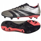 Piłka nożna - Buty adidas Predator League FG IF6349 szary 44 2/3 - miniaturka - grafika 1