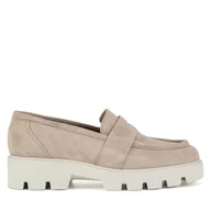 Mokasyny damskie - Mokasyny Badura AMANTEA-28180LM Beżowy - miniaturka - grafika 1