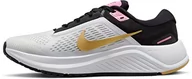 Trampki damskie - Nike Air Zoom Structure 24, Trampki damskie, White Wheat Gold Black Pink Spell, 38.5 EU - miniaturka - grafika 1