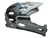 Kaski rowerowe - Bell, Kask full face, Super 3R MIPS downdraft, szary, rozmiar S - miniaturka - grafika 1