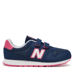 Sneakersy New Balance GV500VP1 Niebieski - Buty dla dziewczynek - miniaturka - grafika 1