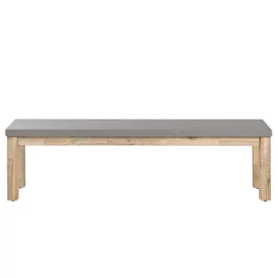 Ławka Ogrodowa 160 Cm Betonowa Szara Ostuni - Ławki ogrodowe - miniaturka - grafika 1