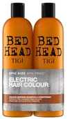 Szampony do włosów - Tigi BED HEAD COLOUR GODDESS Zestaw do włosów farbowanych szampon 750ml + odżywka 750ml 0000012481 - miniaturka - grafika 1