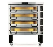 Piece, kotły  i płyty grzejne gastronomiczne - Pizza Master PM 734ED - Piec do pizzy 4-komorowy sterowany elektronicznie - miniaturka - grafika 1