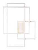 Lampy ścienne - Maxlight Kinkiet Geometric New W0234 nowoczesna oprawa ścienna w kolorze białym W0234 - miniaturka - grafika 1