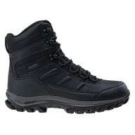 Buty trekkingowe męskie - Męskie Buty Zimowe Elbrus Spike Mid Wp Black/dark - miniaturka - grafika 1
